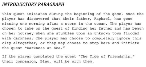 How to write a video game story .